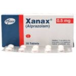 Xanax 0.5mg tablet